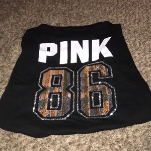 Long Sleeve Sequin PINK Top